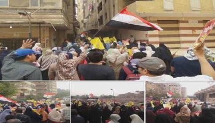 مسيرة حاشدة لثوار المعادي في جمعة "مصر في خطر"