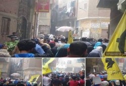 ثوار صفط اللبن يواصلون حراكهم الثوري في أولي فعاليات الأسبوع