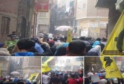 ثوار صفط اللبن يواصلون حراكهم الثوري في أولي فعاليات الأسبوع