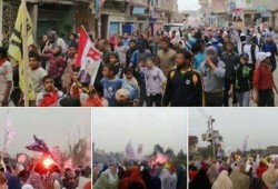 حشود كبيرة من ثوار كفر الدوار ينتفضون في جمعة "مصر في خطر"