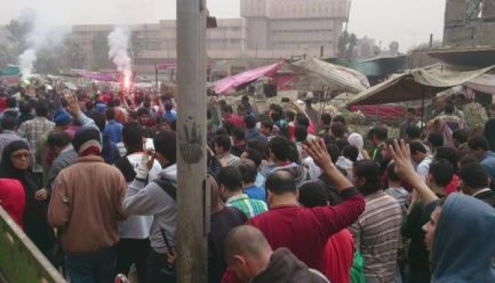 مسيرة لأولتراس شبرا ضمن جمعة "مصر في خطر"