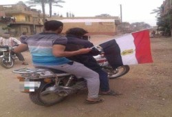 القليوبية: مسيرة بالدراجات البخارية بكفر طحا في أسبوع مصر في خطر