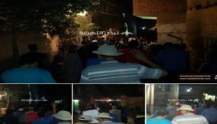 الحوامدية تشارك فى اسبوع "مصر فى خطر" بفعالية ليلية