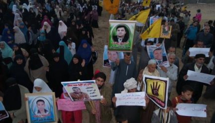 مسيرة بـ بلطيم للمرة الثالثة واعتصام جزئي فى بداية فاعليات "مصر فى خطر"