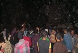 الشرقية: شباب أبوحماد يتحدون أمن الانقلاب بمسيرة ليلية