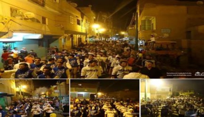 مسيرة ليلية بقرية أم دينار في بداية أسبوع "مصر في خطر"
