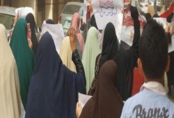 الزقازيق : مظاهرة نسائية صباحية ضمن قعاليات أسبوع "مصر في خطر"