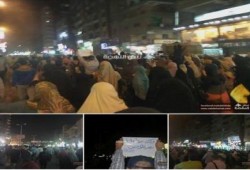 مسيرة ليلية لثوار الهرم رفضاً لحكم العسكر