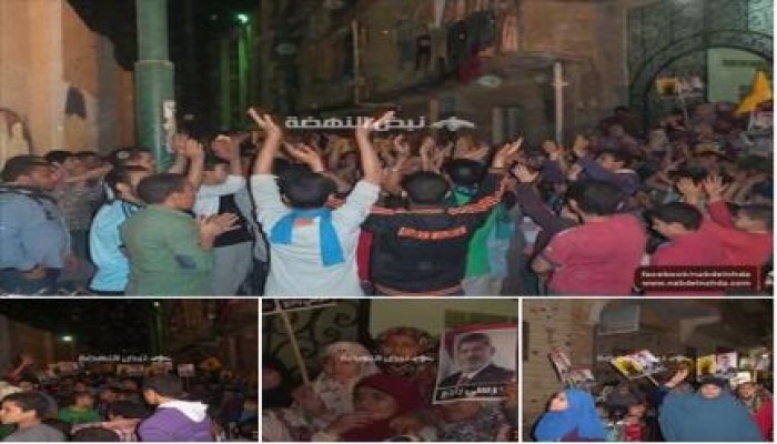 ثوار بنى مجدول يتعهدون على الإستمرار فى حراكهم الثورى حتى سقوط الانقلاب