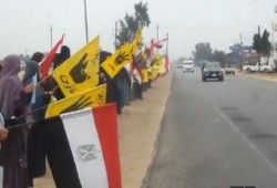 صور وفيديو.. ثوار فاقوس: "ياللي عايش في الغيبوبة.. روح للسيسي يديك أنبوبة"