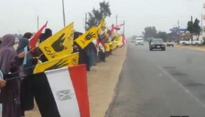 صور وفيديو.. ثوار فاقوس: "ياللي عايش في الغيبوبة.. روح للسيسي يديك أنبوبة"