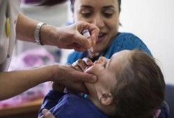 بدء حملة قومية للتطعيم ضد شلل الأطفال في 19 أبريل