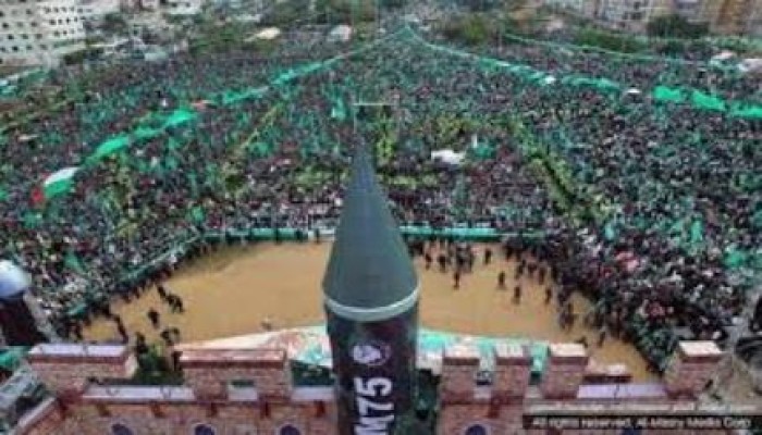 مسيرة مشتركة لحركتي حماس والجهاد تستنكر تصريحات عباس حول ضرب غزة