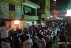 تحالف دعم الشرعية يحيي ذكرى استشهاد أحمد علوان بليلة ثورية في أم دينار