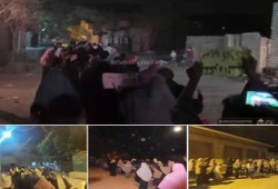 ثوار الصف يخرجون في مسيرة ليلية رفضاً لقضاء العسكر