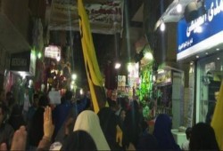 مسيرة ليلية بصفط اللبن تطالب بإسقاط الانقلاب