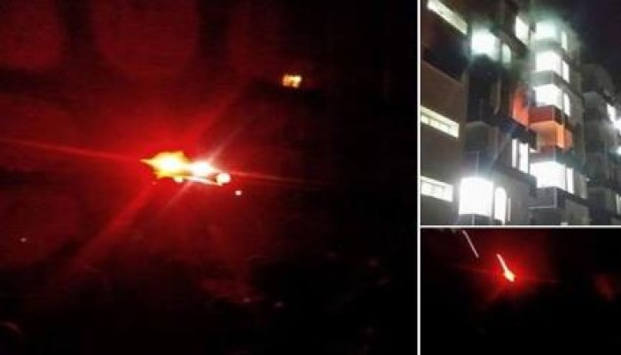 حريق بالمدينة الجامعية بأسيوط  وتأخر وصول سيارات الإطفاء