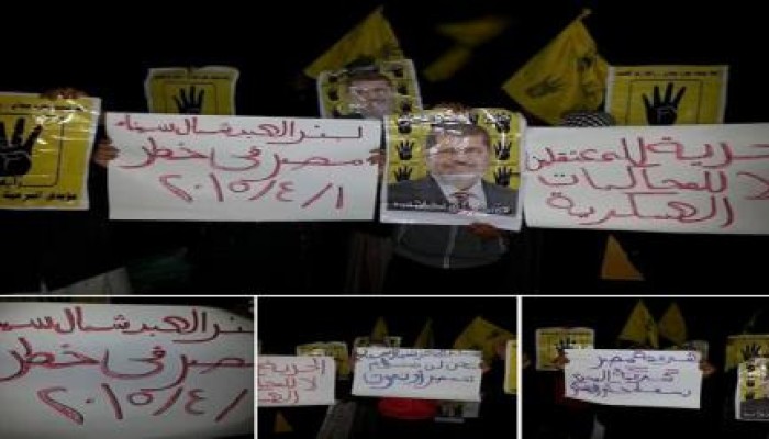 شمال سيناء: وقفة ليلية لثوار بئر العبد بأسبوع "مصر فى خطر"