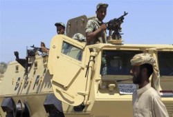 إصابة العشرات في قصف عشوائي لجيش الانقلاب على الأهالي بشمال سيناء