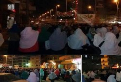 البحيرة: مسيرة ليلية لثوار كفر الدوار ختاماً لفعاليات "مصر في خطر" ورفضا لأحكام القتل