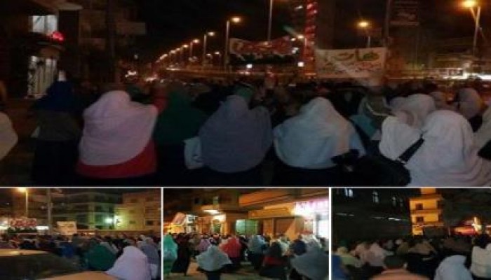 البحيرة: مسيرة ليلية لثوار كفر الدوار ختاماً لفعاليات "مصر في خطر" ورفضا لأحكام القتل