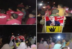 الغربية: مسيرة ليلية بقطور تطالب بالإفراج عن المعتقلين