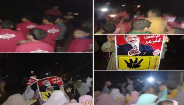 الغربية: مسيرة ليلية بقطور تطالب بالإفراج عن المعتقلين