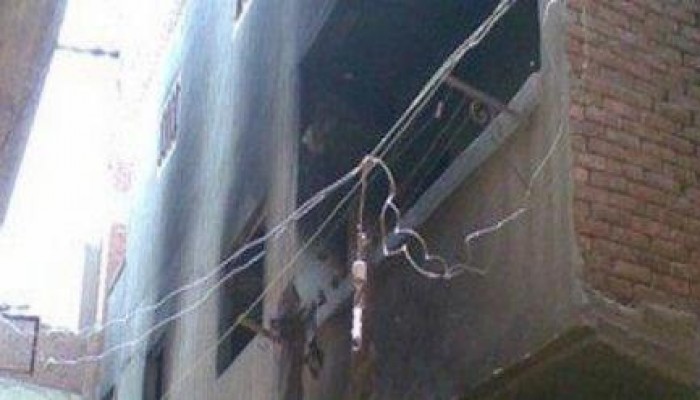 مصرع أم وطفلتيها فى حريق شب داخل منزلهم فى كوم أمبو بأسوان
