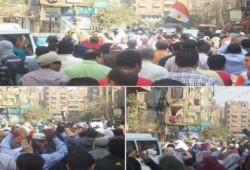 أحرار المعادي يتحدون أمن الانقلاب و يواصلون حراكهم الثوري في جمعة (مصر لن تركع)