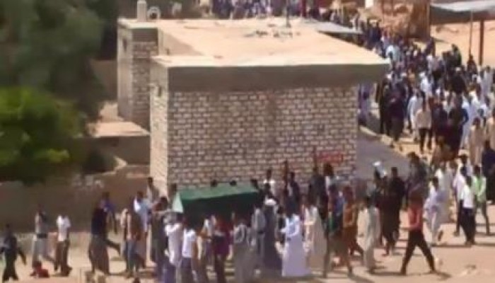 استشهاد سيدة بمركز بئر العبد برصاص جيش السيسي