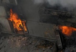 نحس الانقلاب: حريق بـ جراج مبنى مجمع السكة الحديد برمسيس