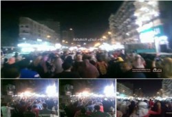 ثوار فيصل يتظاهرون رفضاً لحكم العسكر