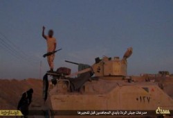 الانهيار الأمني : "ولاية سيناء" ينشر صوراً  لاستيلاءه على أسلحة و مدرعات للجيش (صور)