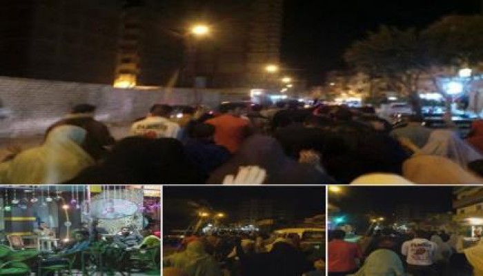 ثوار شرق الإسكندرية ينتفضون في إستكمال اسبوع "الثورة لن تركع"