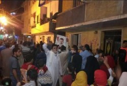 قرى شمال الجيزة تتظاهر ضد حكم العسكر