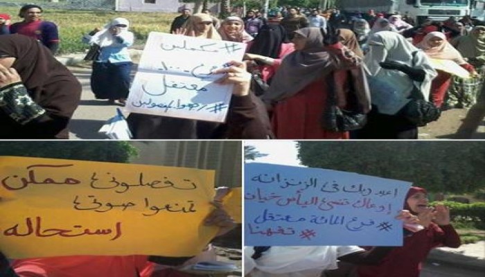 طالبات "أزهر تفهنا الأشراف" ينددن بالفصل التعسفي بحق زملائهن