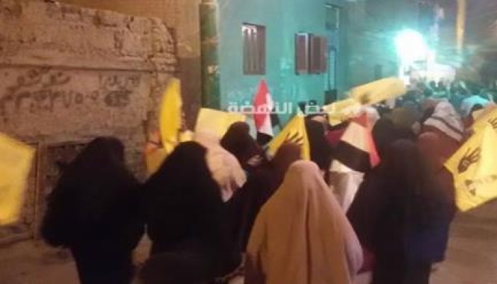 الجيزة: مسيرة ليلية بقرية "وردان" ضد الإنتهاكات الأمنية بحق رافضى الإنقلاب