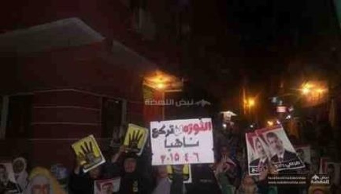 ثوار ناهيا ينتفضون في مسيرة ليلية رفضاً لأحكام الإعدام