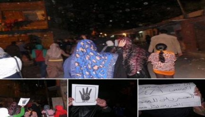 ثوار الإسكندرية يتنفضون تضامنا مع حملة "إعدام وطن"
