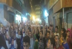 ثوار البدرشين يحتفلون بخروج الاحرار من سجون الانقلاب