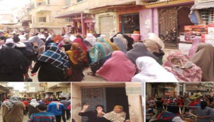 ثوار حوش عيسي يخرجون بمسيرة حاشدة رفضا لانتهاكات "سلخانة الابعادية"