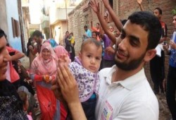 بالصور .. أهالي أبوالنور بأبوحماد يستقبلون البطل شادي سعيد بعد اعتقاله سنة