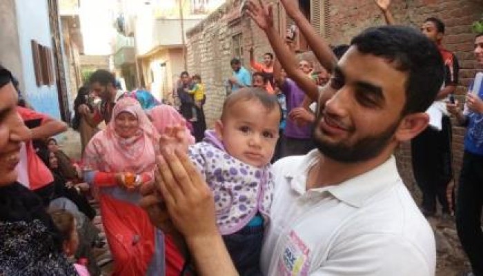 بالصور .. أهالي أبوالنور بأبوحماد يستقبلون البطل شادي سعيد بعد اعتقاله سنة