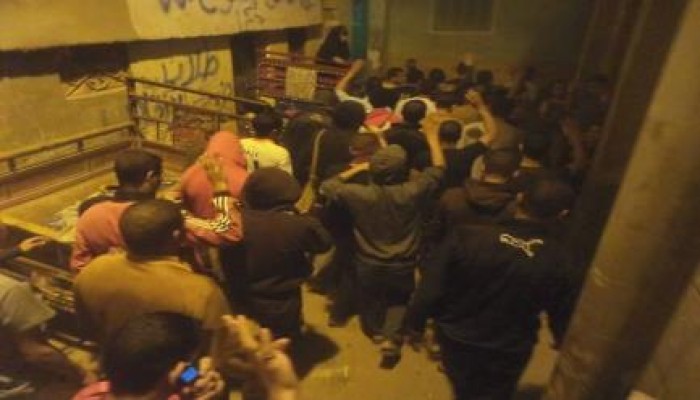 بني سويف: رغم تواجد أمن الانقلاب .. تظاهرة شبابية بالميمون تنديدا باستمرار حصار القرية