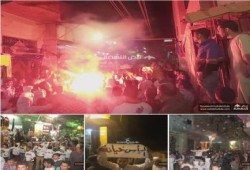 اولتراس مصر السياسي بالمنصورية ينتفض في مسيرة ليلية