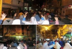 مسيرات ليلية بمناطق مختلفة من الإسكندرية تضامنا مع حملة إعدام وطن