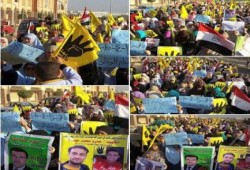 ثوار فاقوس ينتفضون ضمن فعاليات "أوقفوا إعدام الوطن"