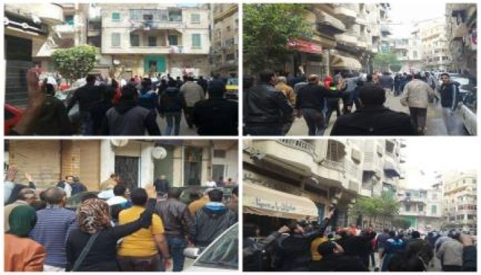 الاسكندرية : الثوار يخرجون في مسيرة تزلزل " محرم بك " ضمن فاعليات " أوقفوا إعدام وطن "