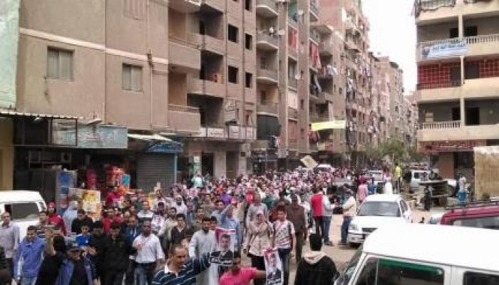 ثوار الهرم يتحدون ميلشيات الانقلاب بمسيرة حاشدة ضمن فاعليات #‏أوقفوا_إعدام_الوطن‬