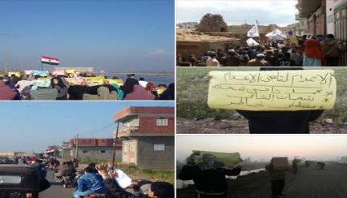 مظاهرات ب‏الدقهلية فى جمعة "أوقفوا إعدام الوطن"